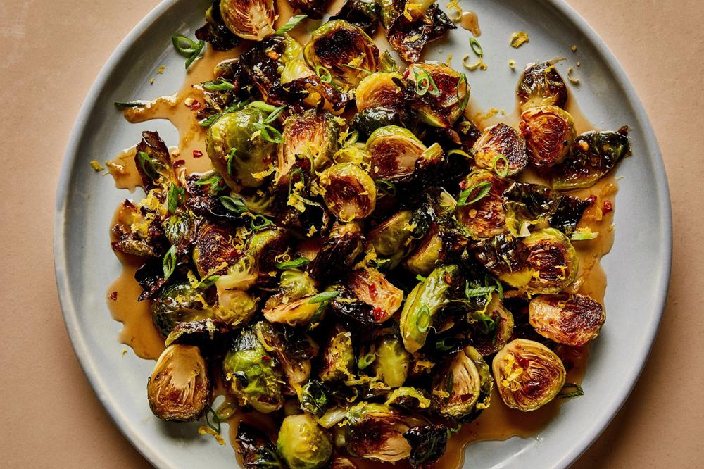 Glazed Brussels Sprouts by Noni