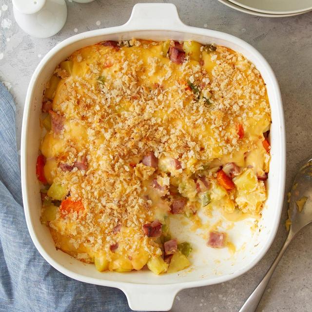 Ham Newburg Casserole by Grandma Miller